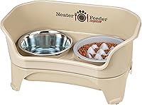 Vista 32 de Neater Feeder Express Cuencos para Perros a Prueba de Desordenes Elevados para Razas de Tamaño Mediano a Grande, Cuenco de Comida para Perros sin