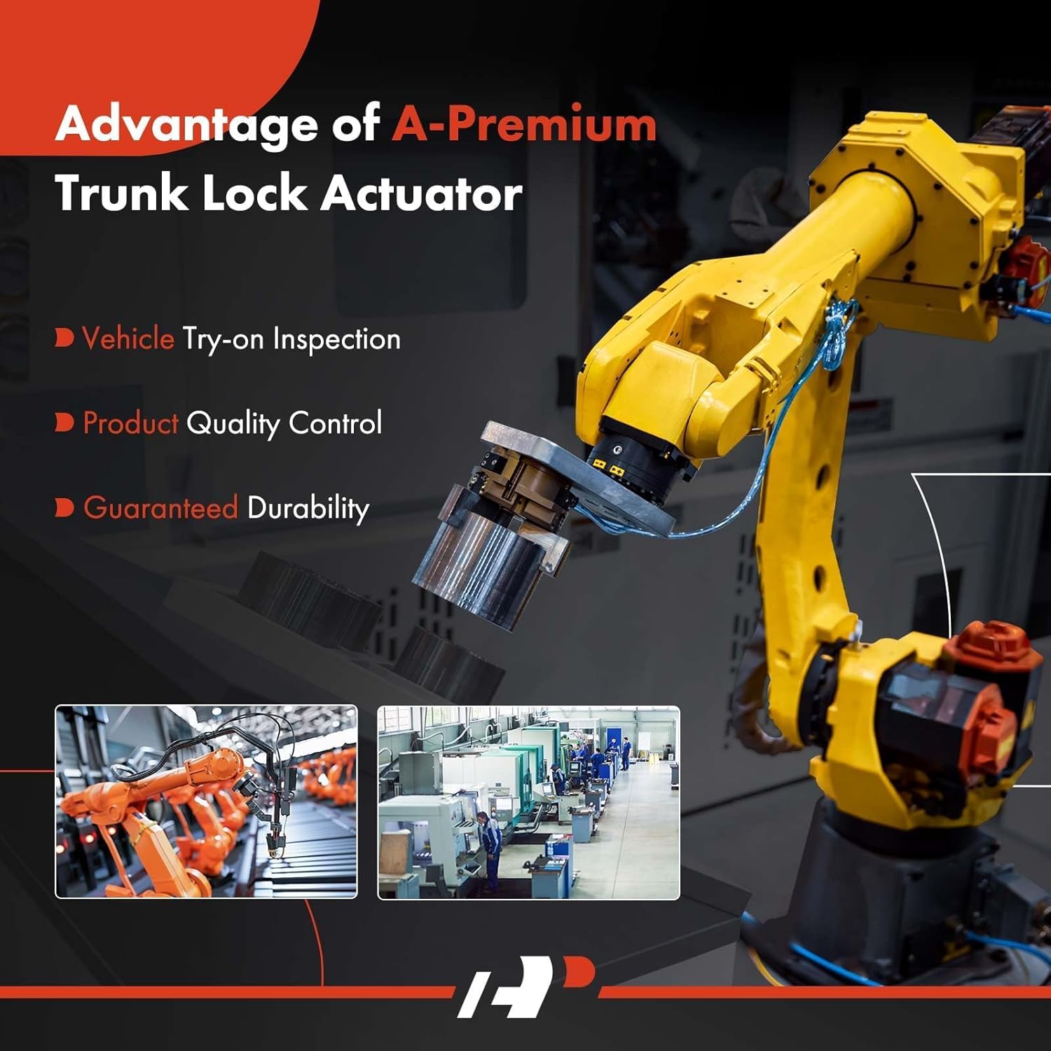 A-Premium Trunk Latch Compatible with Kia Optima 2011-2015 Sedan, Rear Tailgate Lock Latch Actuator