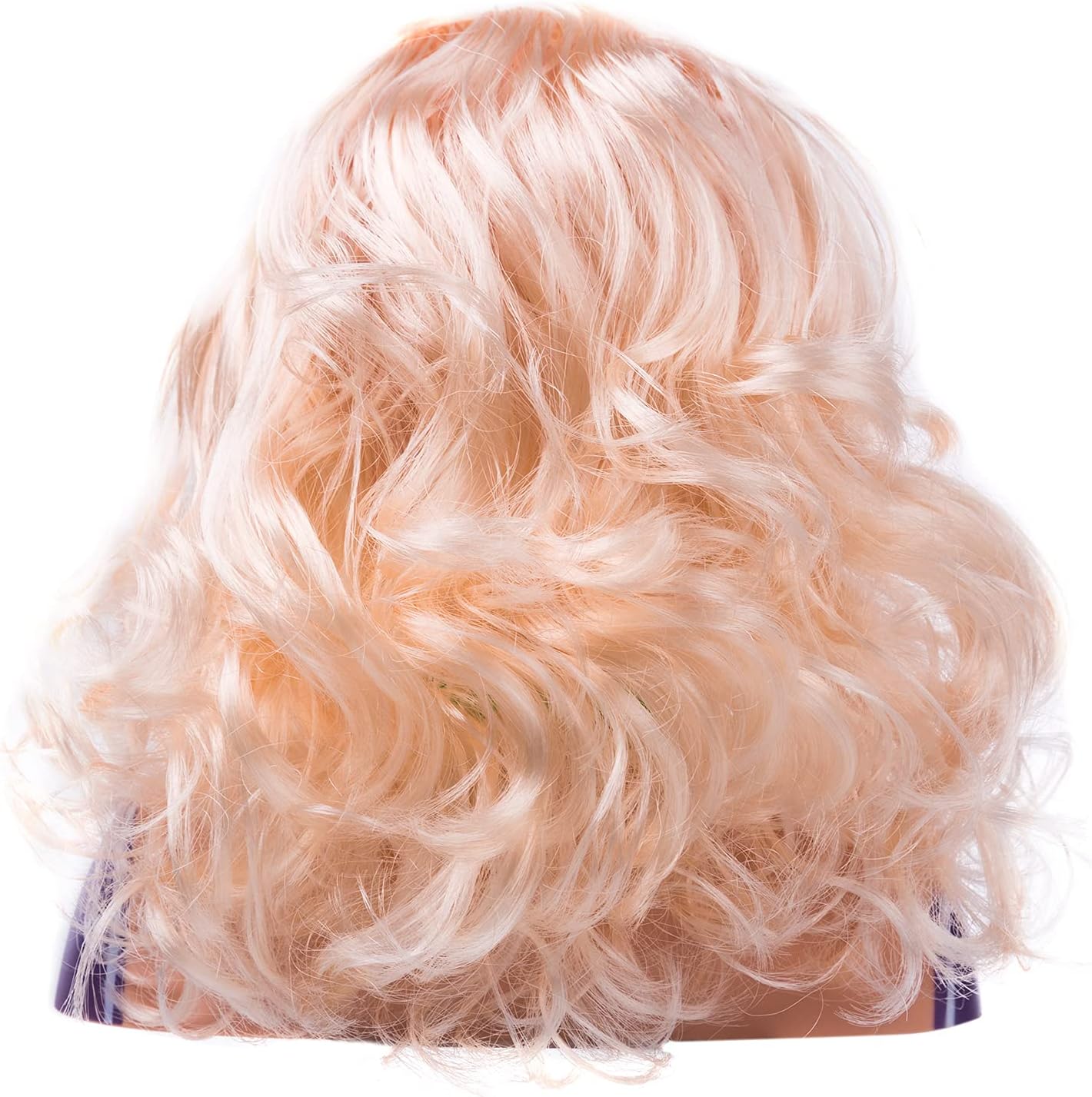 Kids Doll Head for Hair Styling and Make Up, Practice Makeup Doll with Hair Dryer, Accessories