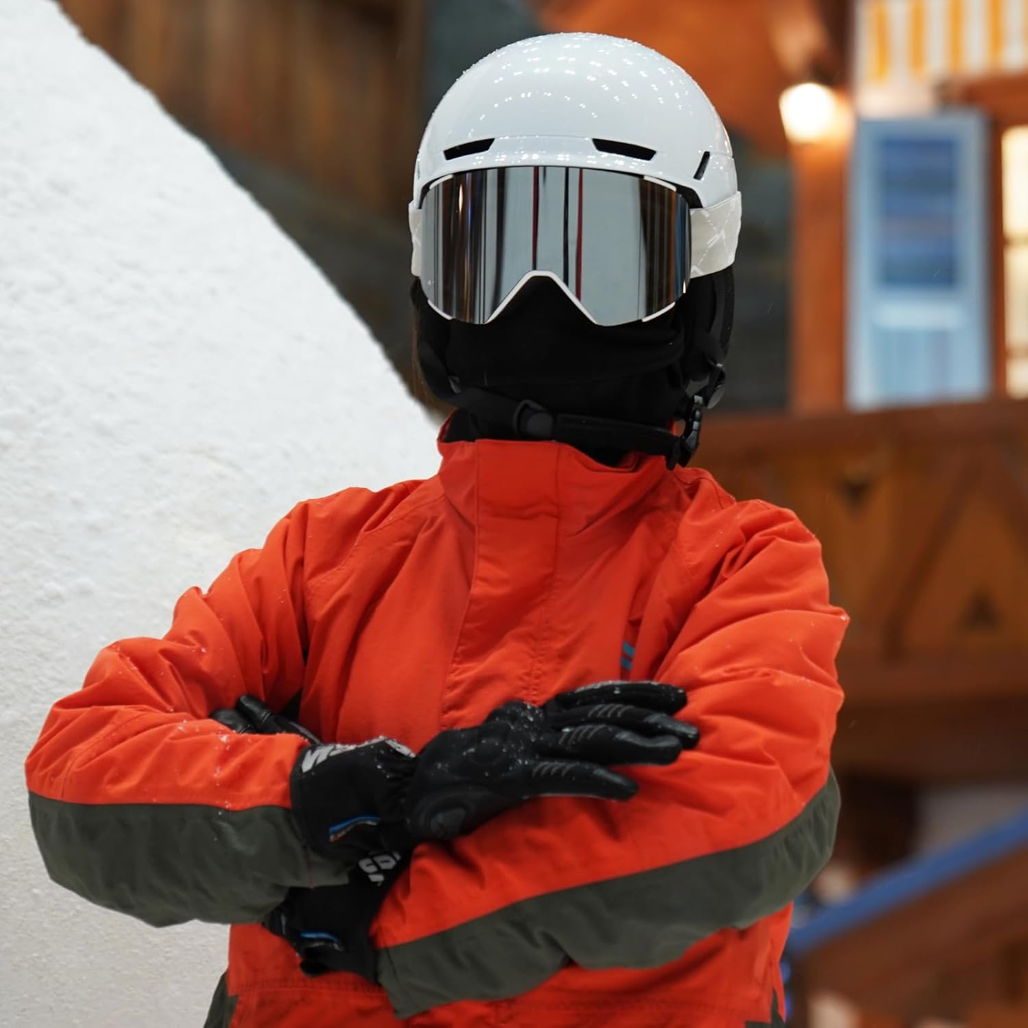 Ski Goggles Over Glasses Snow/Snowboard Goggles OTG Magnetic Full Revo for Men Women Adult UV Protection - Image 3