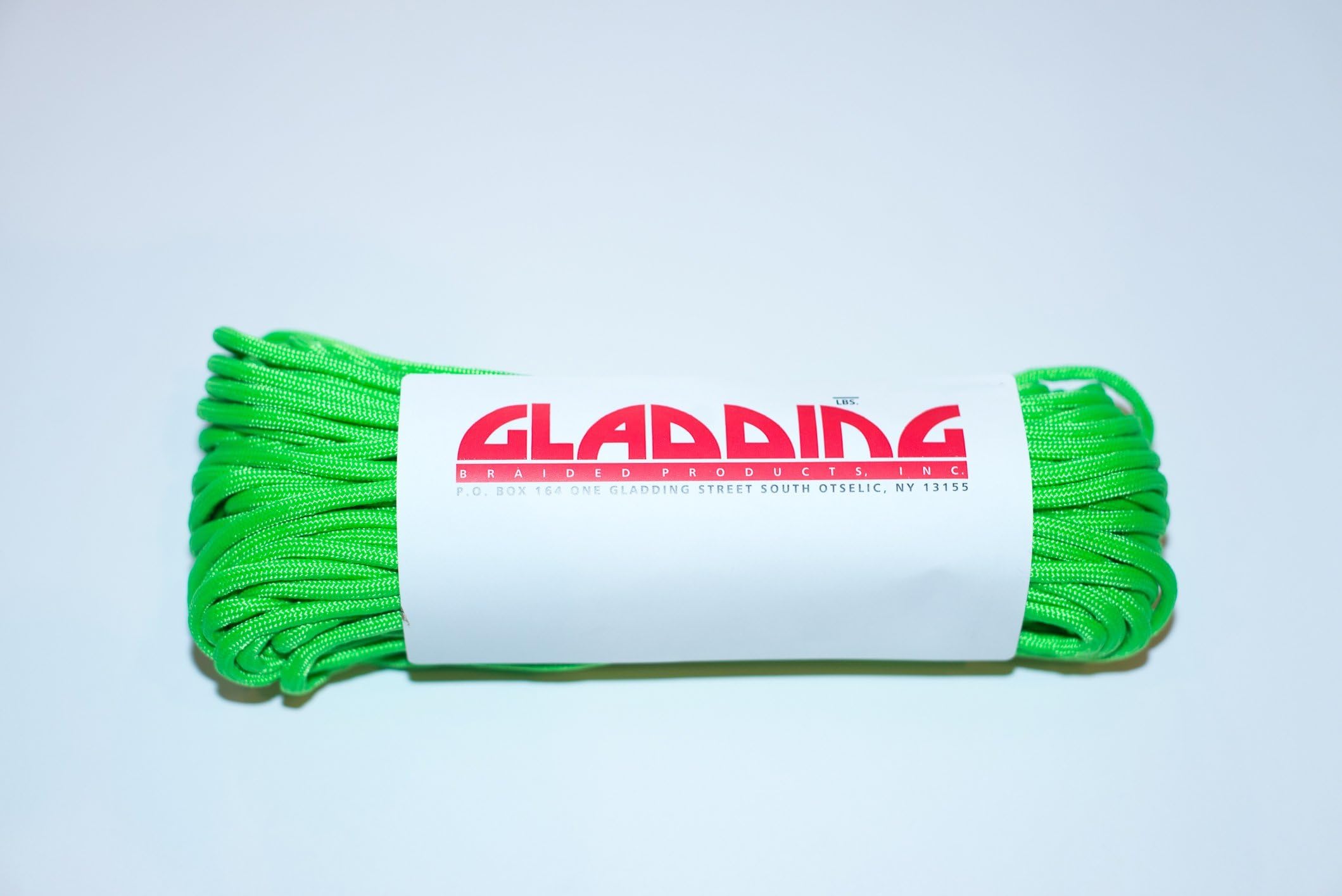 Gladding 550 Paracord (7-Strand) 100ft. (Neon Green)