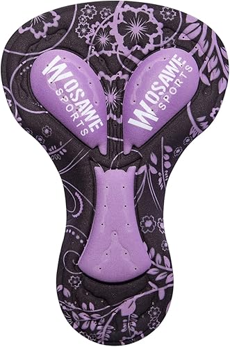 Miniatura 10 de WOSAWE DIY 3D Chamois Pad Espuma de Silicona para Ciclismo Deportes Extremos