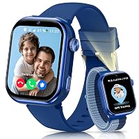 4G Smartwatch Bambini, Orologio GPS Bambini con Chiamate Videochiamate