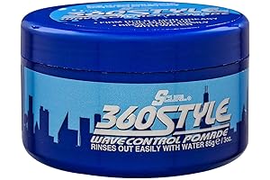 S Curl 360 Style Wave Control Pomade