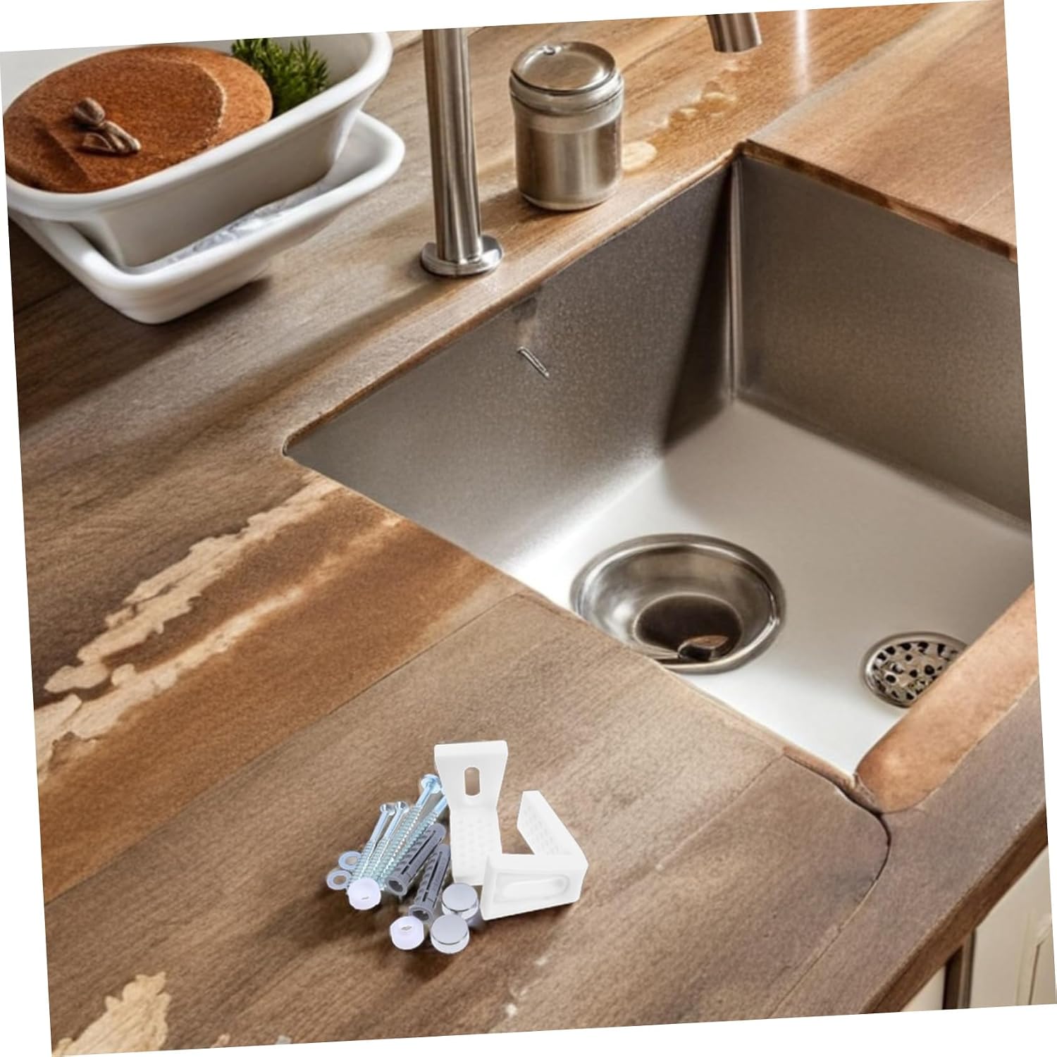 POPETPOP Toilet Seat Fixing Screws for Bathroom Fittings Heavy Duty Toilet Bolts Mounting Parts