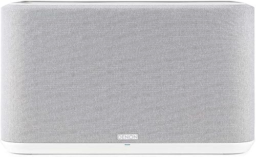 Denon Home 350 - Altavoz inalámbrico (modelo 2020)  HEOS integrado, Alexa integrado, AirPlay 2 y Bluetooth  Diseño compacto  Blanco