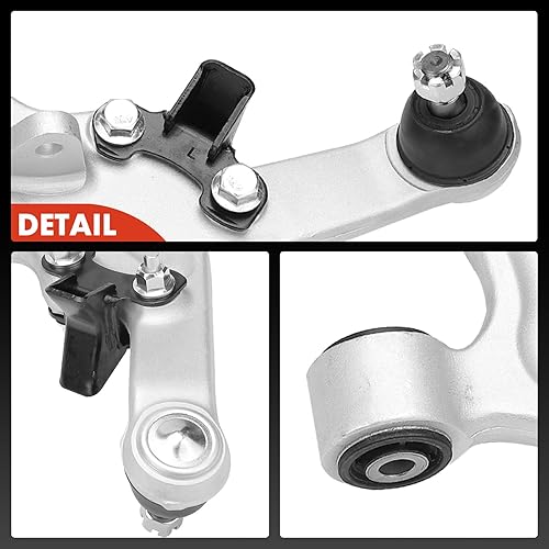 Miniatura 7 de A-Premium Brazo de control inferior delantero con rótula y buje compatible con Nissan X-Trail 2005-2006 lado izquierdo del conductor