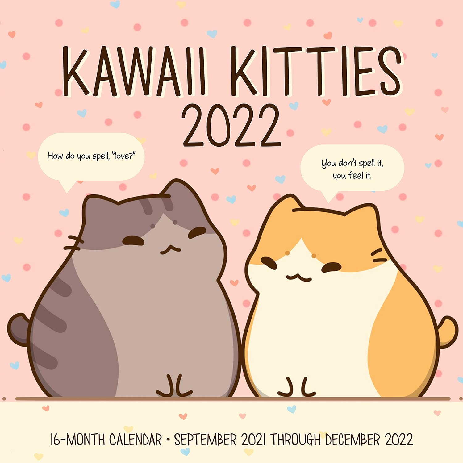 Kawaii Kitties 2022 16Month Calendar September 2021 through