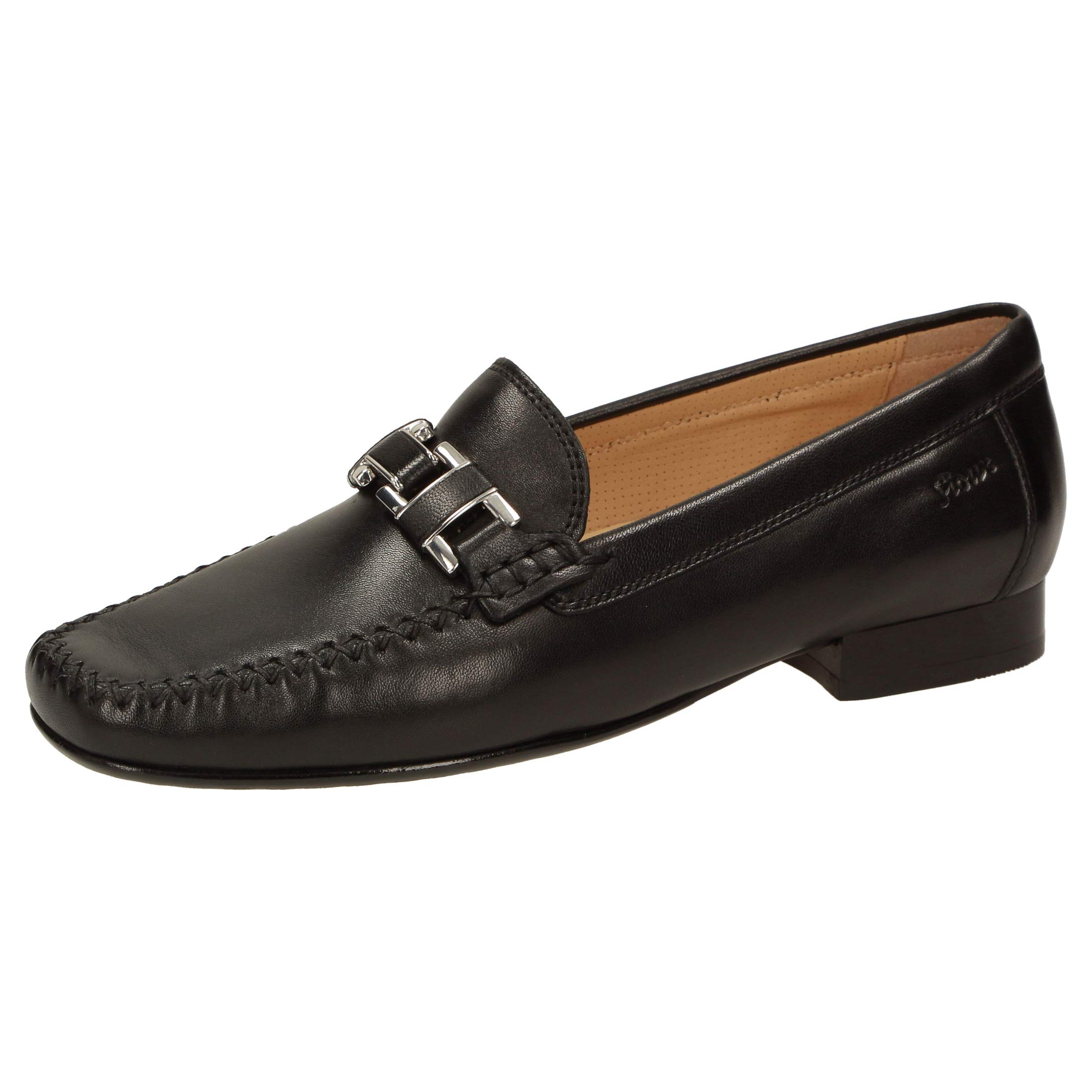 Sioux 63145 Women’s Mocassins, Black (Schwarz 000), 3 UK