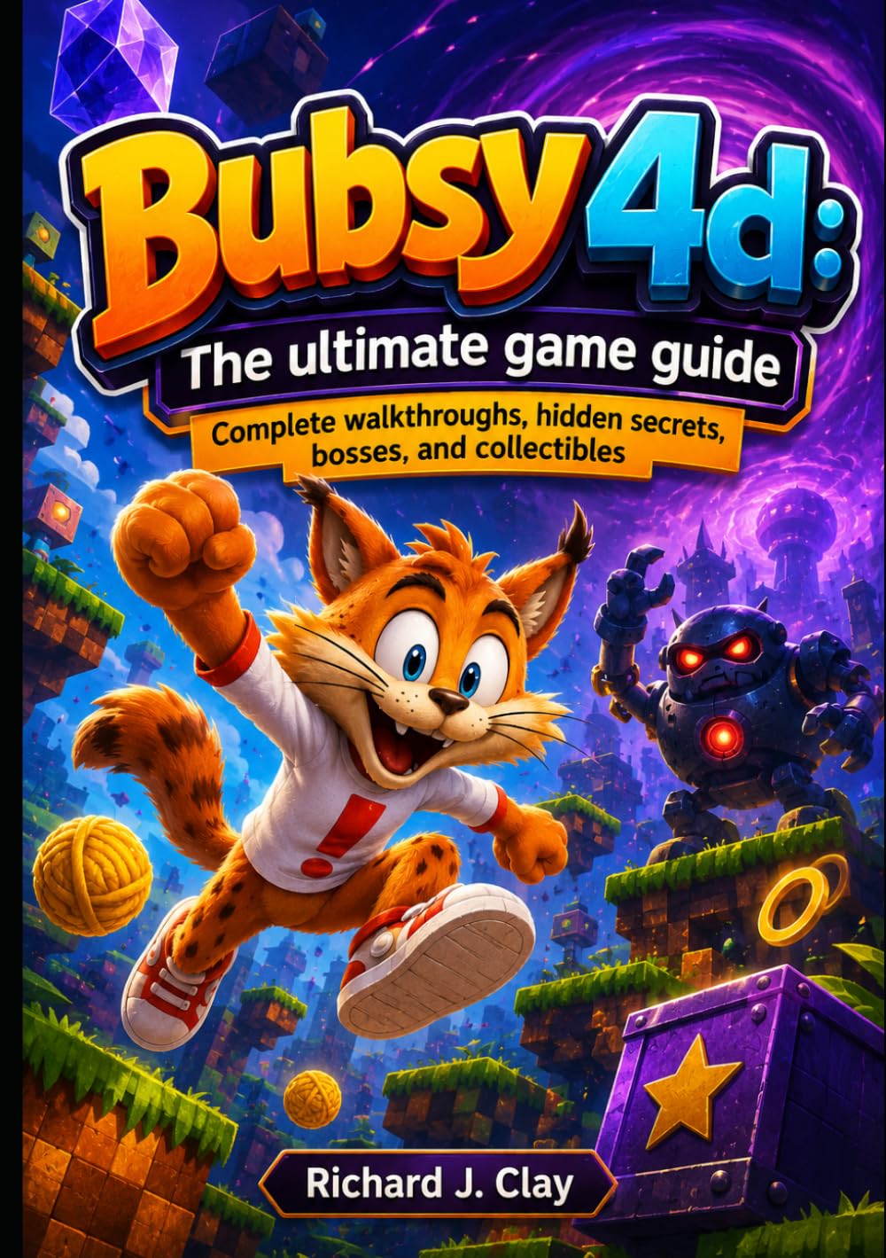 Bubsy 4D: The Ultimate Game Guide: Complete Walkthroughs, Hidden Secrets, Bosses, and Collectibles