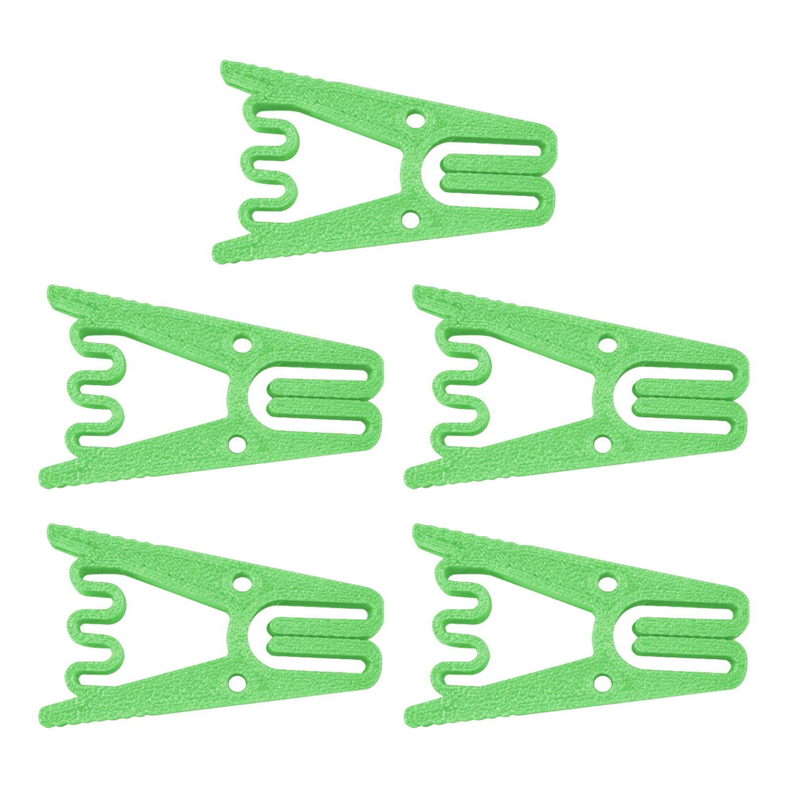 Kangnice Impermeable Recyclable Sealing Clamps Varied Color Polystyrene Clamps for Food Packaging Treat Sacks Organization Multicolor Sealing