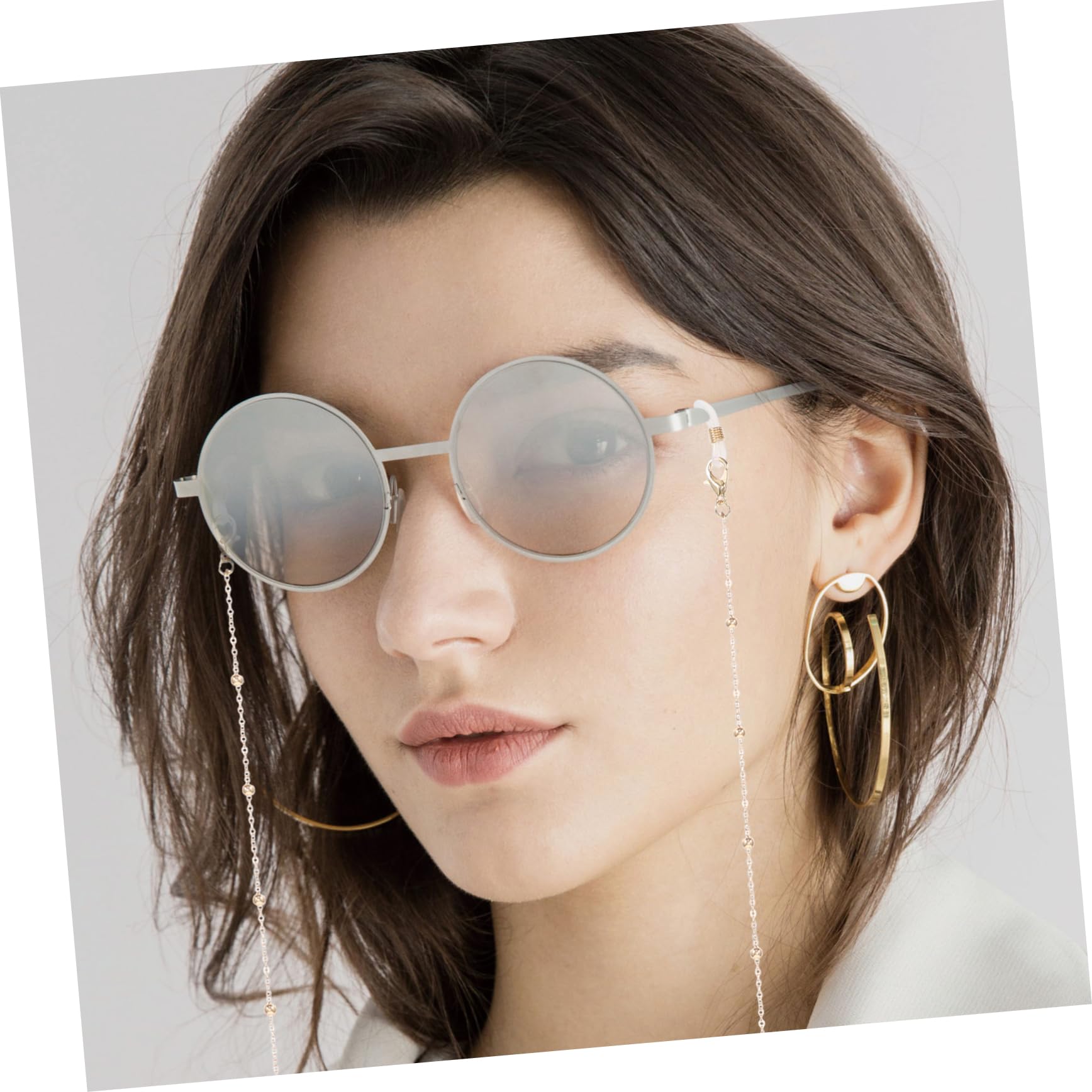 LIFKOME Brillenkette Maskenkette brillen brillenbänder für brille Sportsonnenbrillen Brillen Anti-verlorene modisch hängendes Maskenseil Brille mit Glasperlen