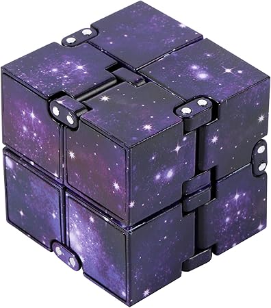 infinity cube fidget toy galaxy