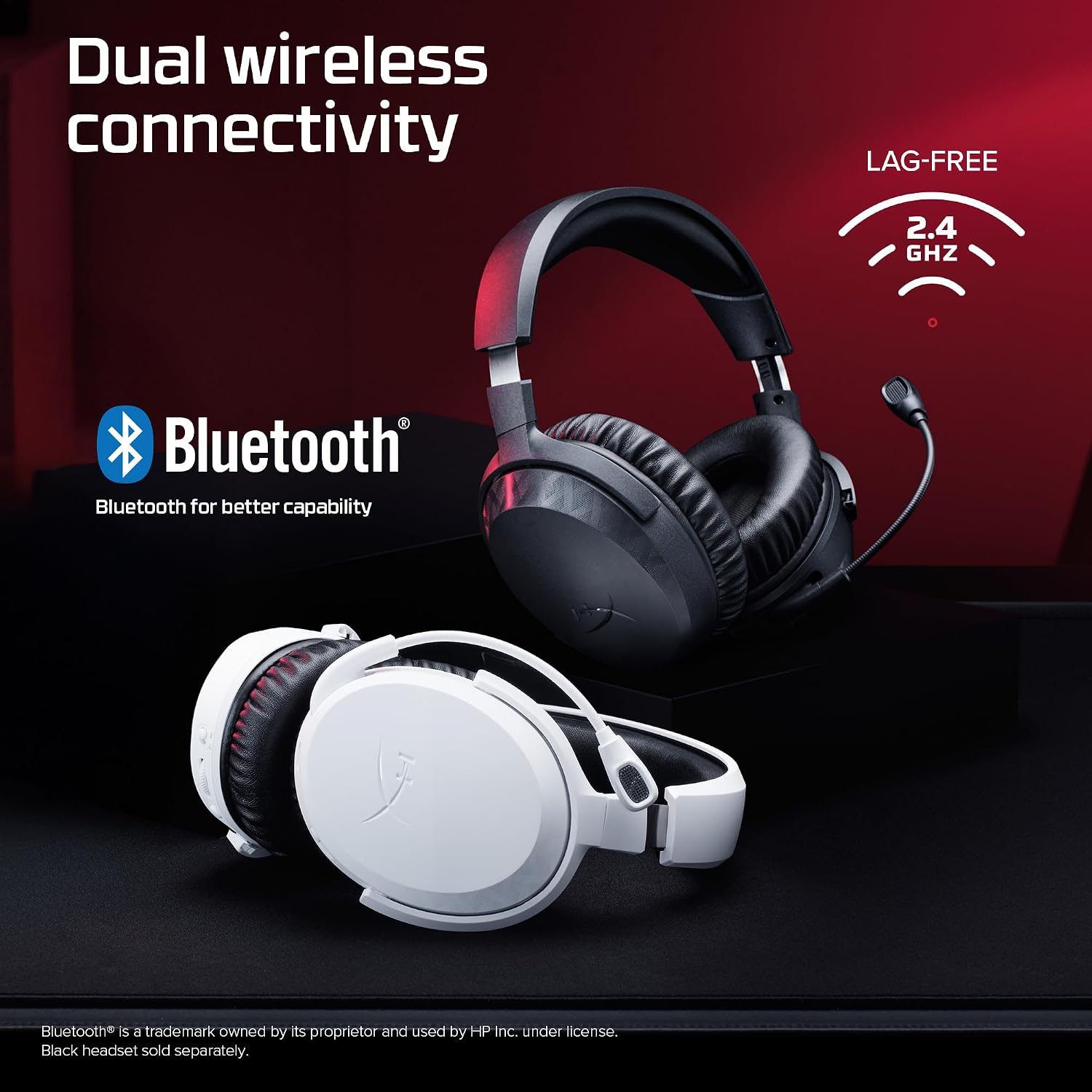 HyperX Cloud Stinger 3 Wireless, Gaming Headset for PC, HyperX Signature Comfort, Adjustable Headband, Wireless, White (2026) 4 71PmtLi qjL. AC SL1500