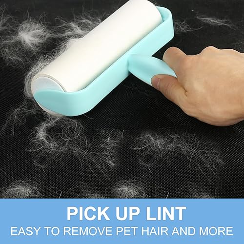 Miniatura 3 de Recambios de rodillo de pelusa grandes, rodillos gigantes de pelusa para mascotas, se adapta a la mayoría de rodillos de pelusa de gran tamaño de