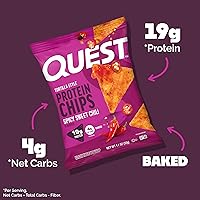 Vista 4 de Quest Nutrition Tortilla Chip de chile dulce picante, 1.1 onzas (paquete de 12)