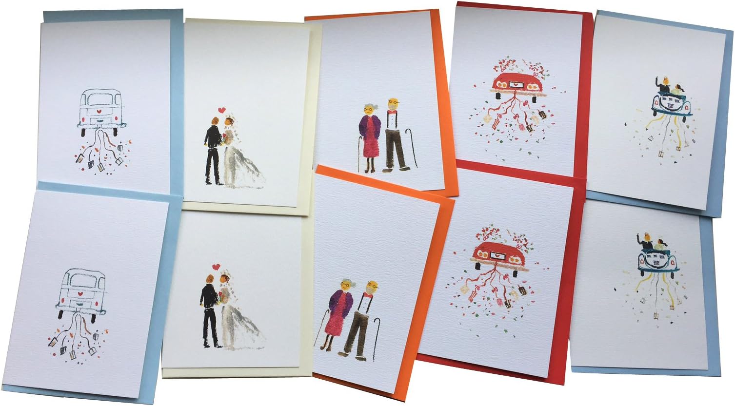 Wedding Cards Wedding Getting Married Wedding Anniversary Greeting Cards from GayaCards, Multipack, for a Very Special Day, Get These Beautiful Cards Now!