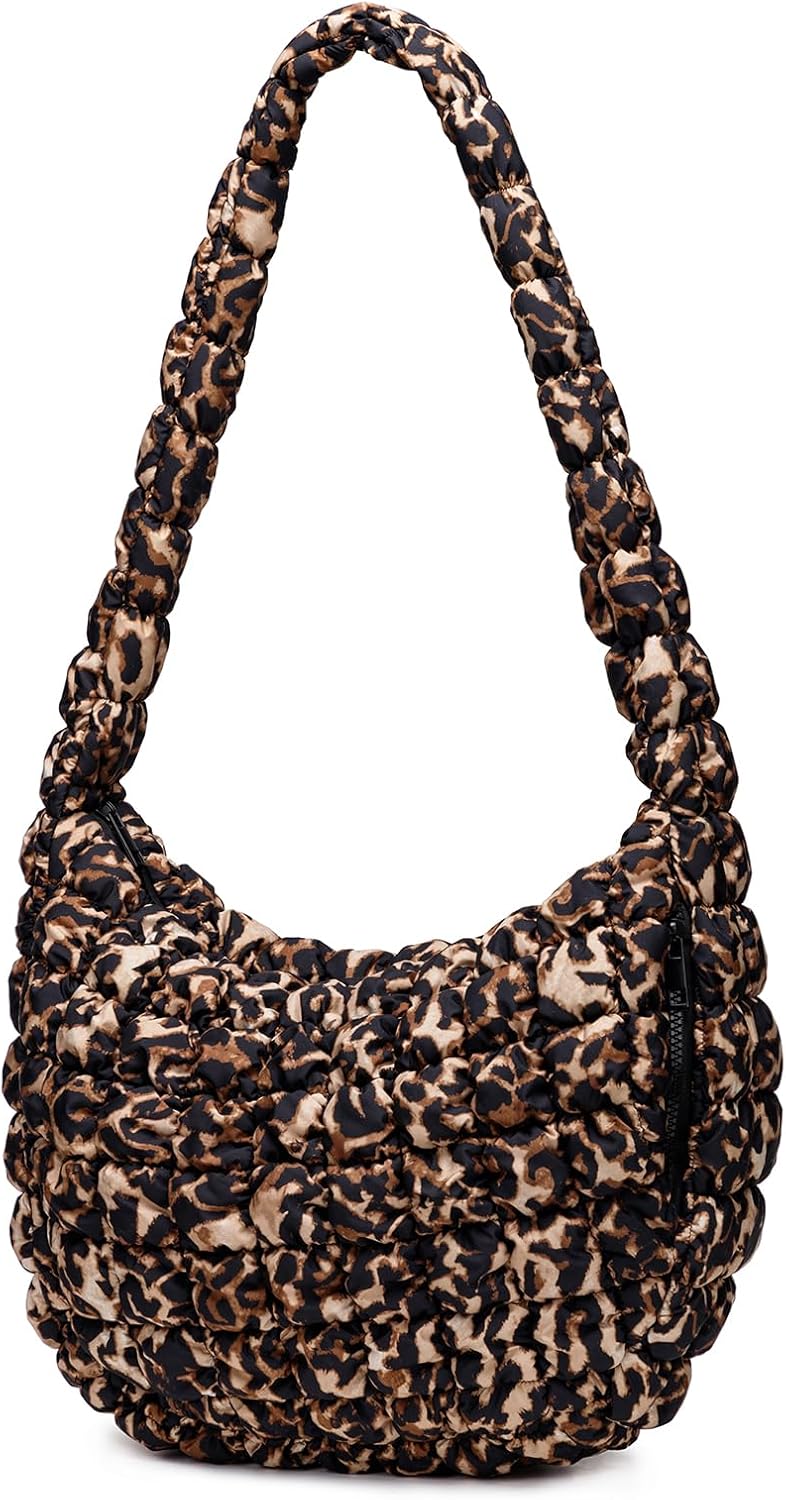 Puffer Bag for Women,Large Lightweight Quilted Tote...