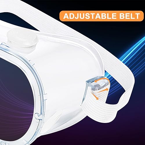 Miniatura 4 de TGS Paquete de 12 gafas de seguridad antivaho protectoras para gafas con revestimiento protector resistente a los arañazos, protección para los