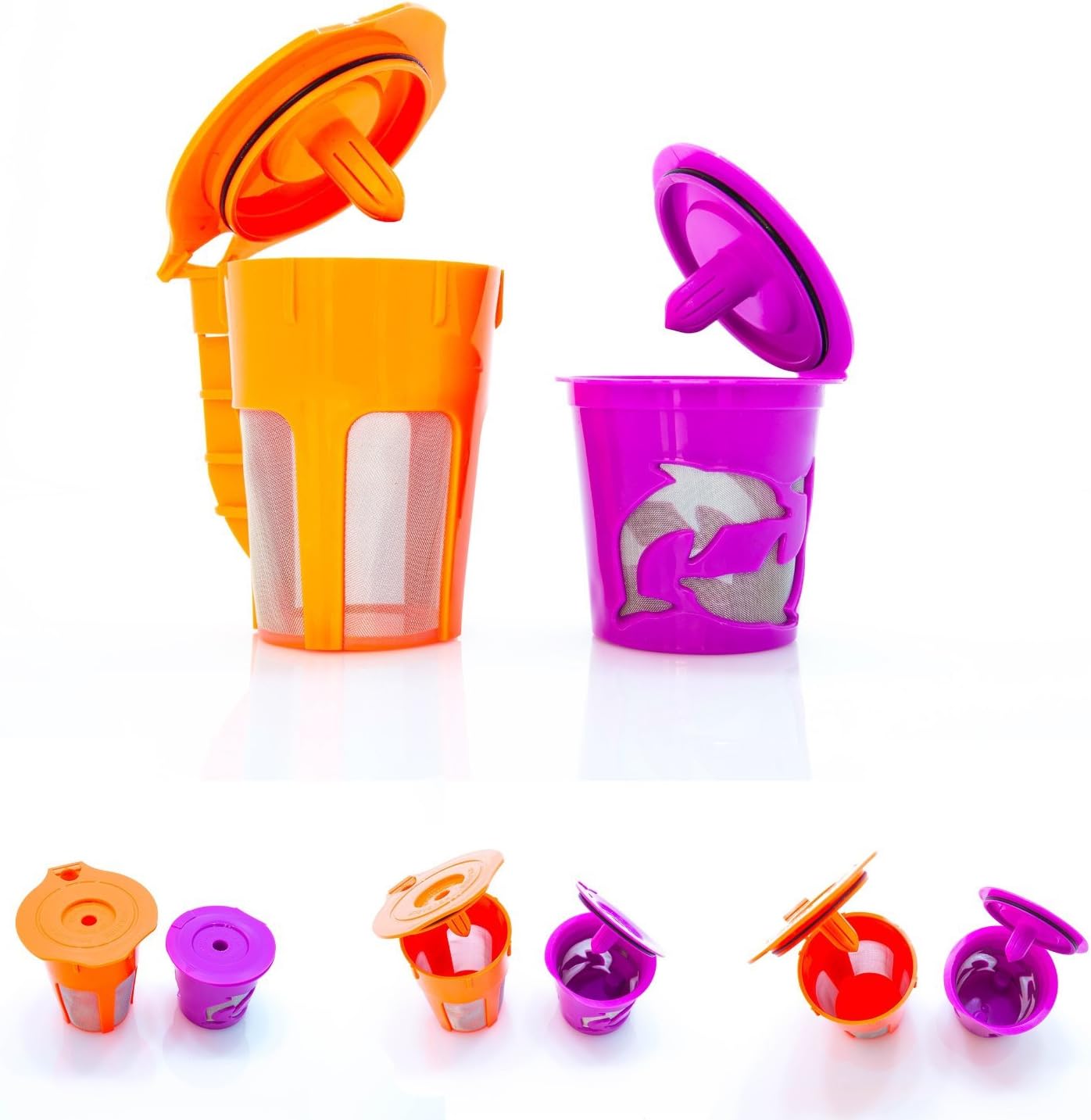 2 Piece {Starter Pack} Reusable K Cup and K Carafe Coffee