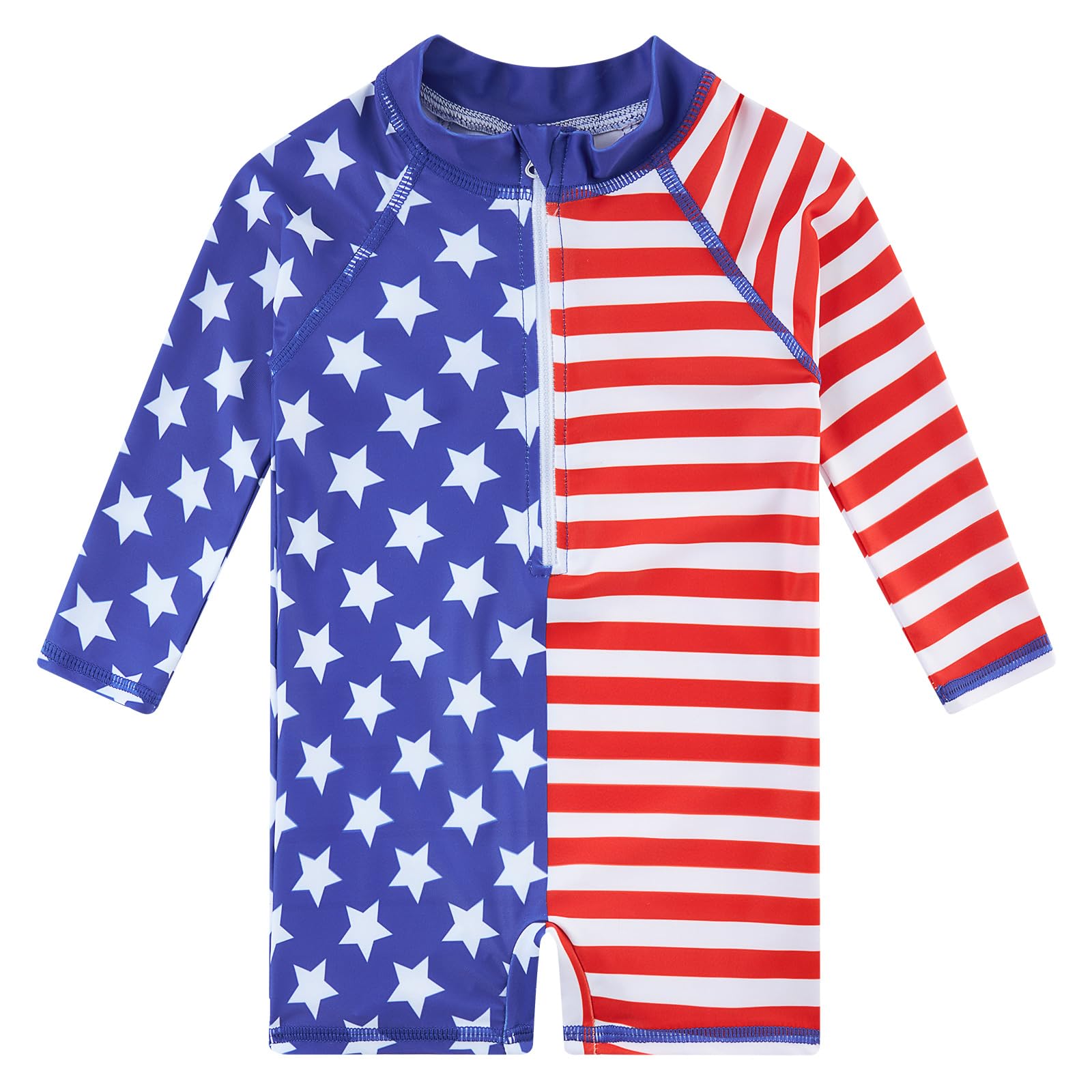 uideazone 3M-3T Toddler Baby Boys UPF 50+ One Piece Rash Guard Swimsuit