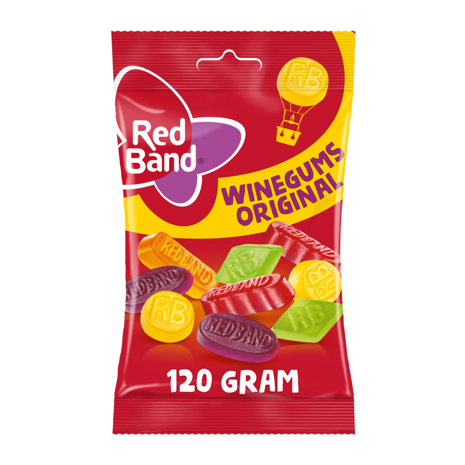 Redband Lot de 12 bonbons aux fruits 120 g