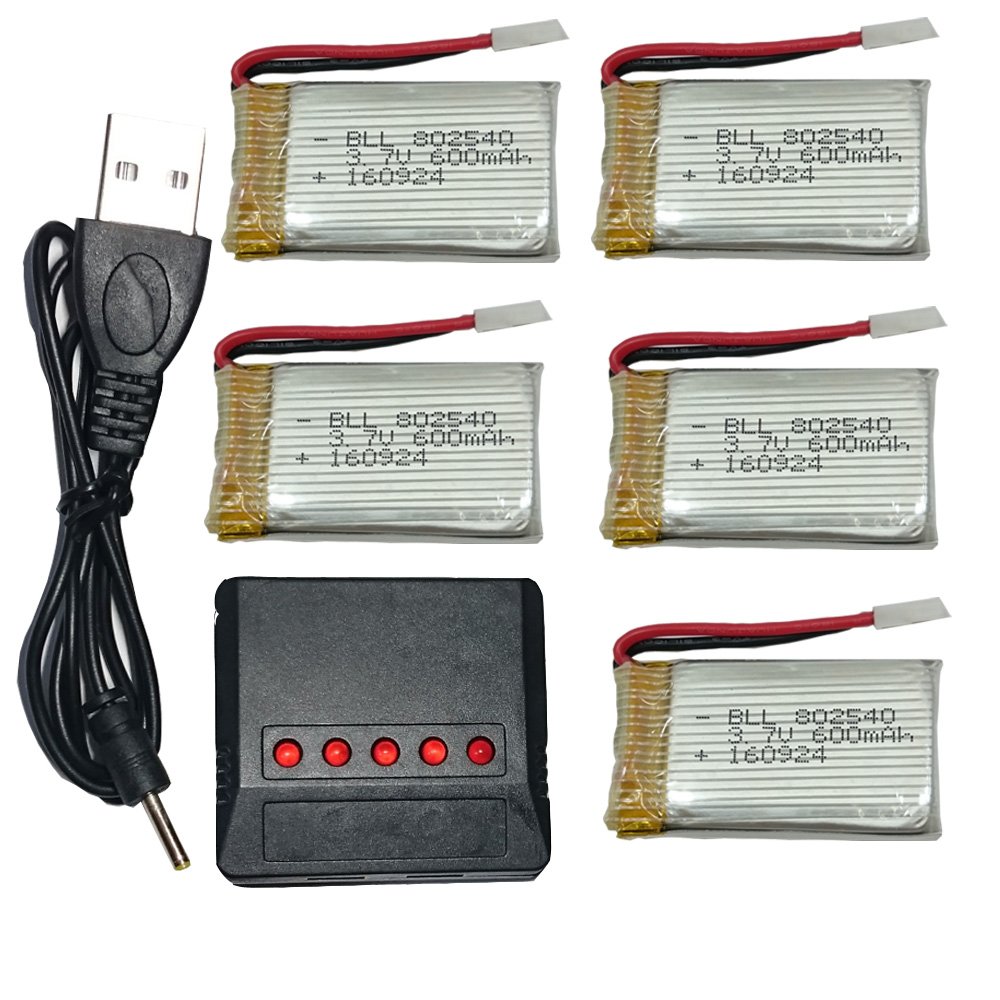 Amazon.co.jp: ドローン バッテリー SYMA X5SW X5C 3.7V 600mAh 