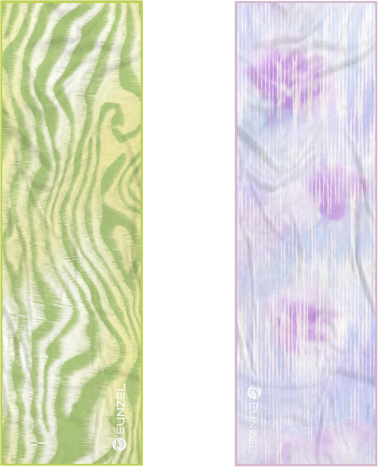 2 Pack Cooling Towel, Ice Towel for Neck, Soft Microfiber Chilly Towel Stay Cool for Sports, Yoga, Running, Gym, Workout, Biking, Camping & Outdoor Activities 40″x12″