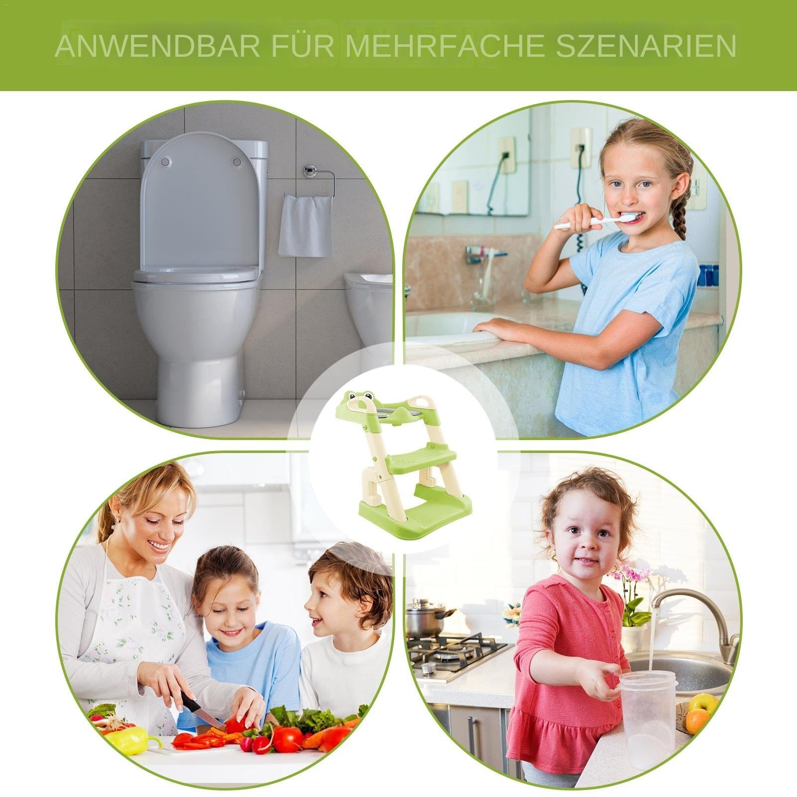 - Escalera de orinal – taburete, escalera, inodoro, silla plegable de | entrenamiento | Silla de entrenamiento de inodoro para niños pequeños, asiento de entrenamiento para orinal con taburete, asi