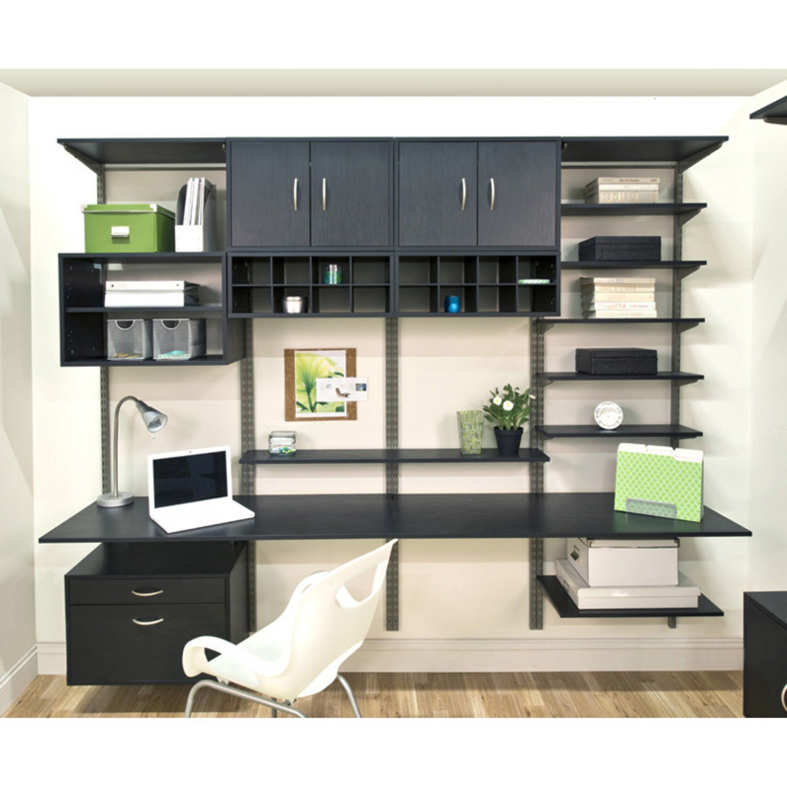 Amazon.com: Organized Living freedomRail 1 Shelf OBox - White