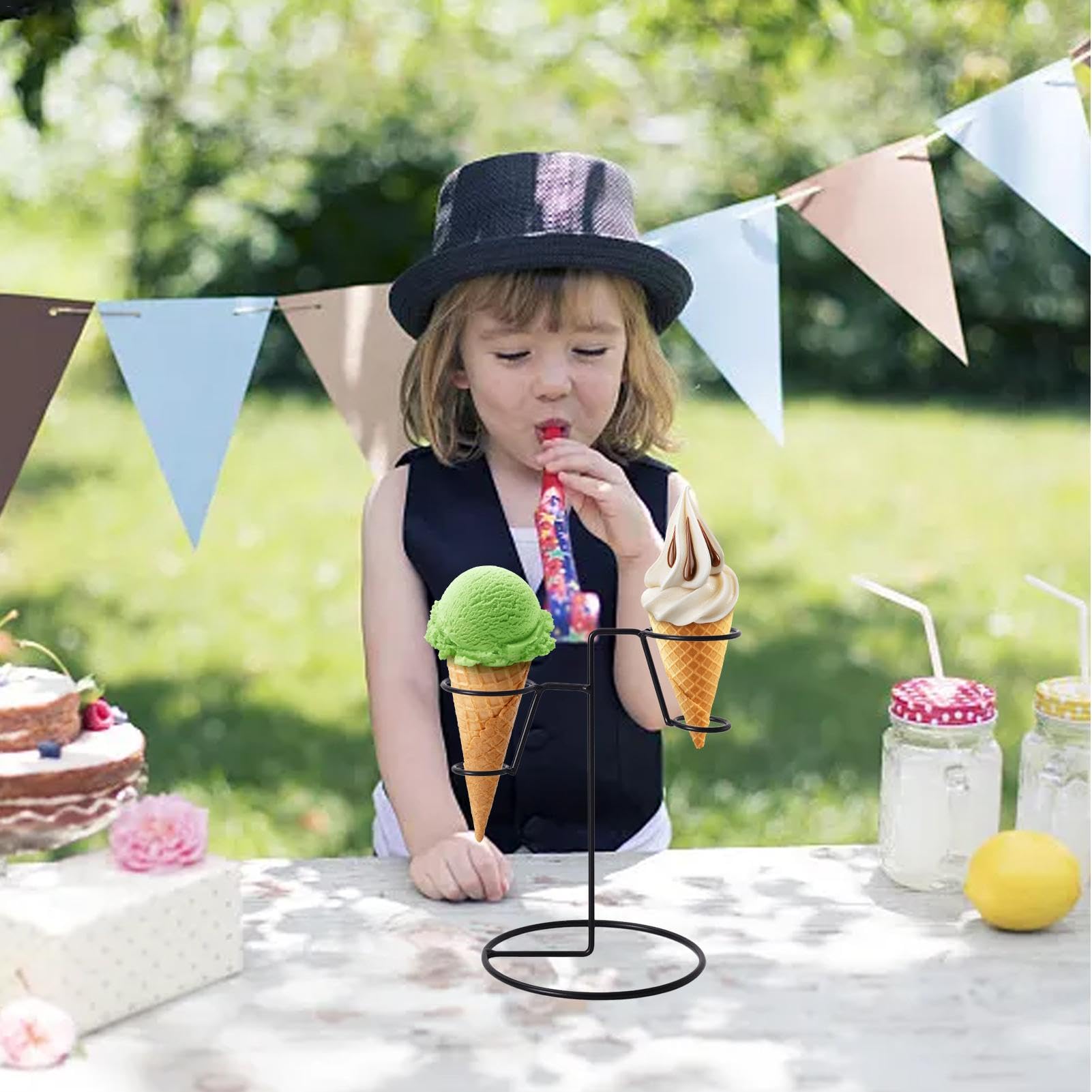 Amazon｜ソフトクリーム クレープ スタンド アイスクリームスタンド