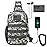 Valinov Tactical Shoulder Bag,Molle Shoulder Backpacks,Military Sling Daypack Backpack with USB Charging port (1 Pack Camo ACU)