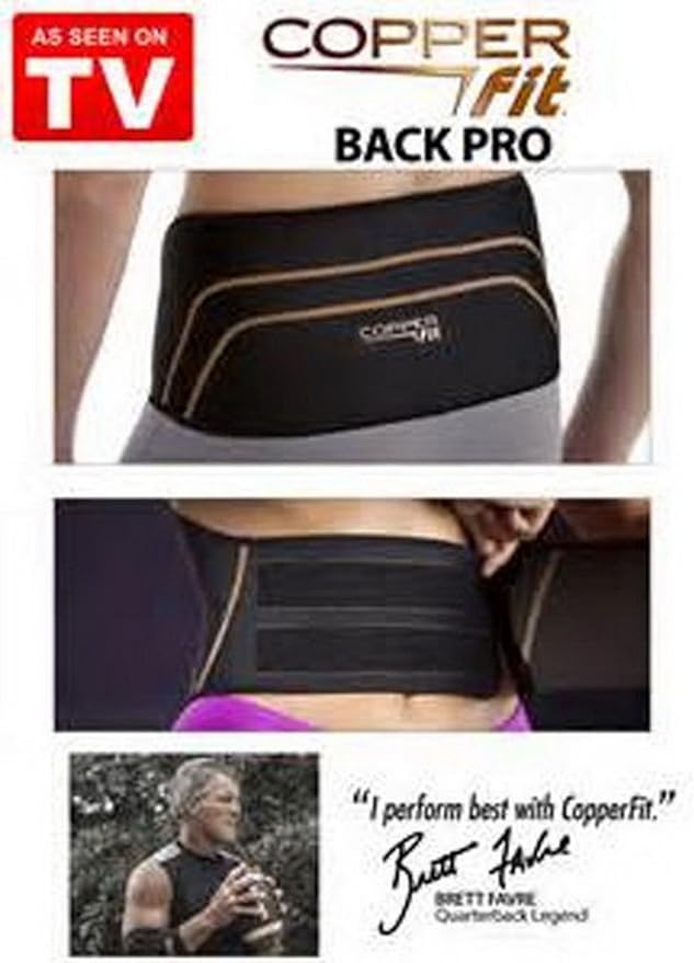 copper fit pro back brace