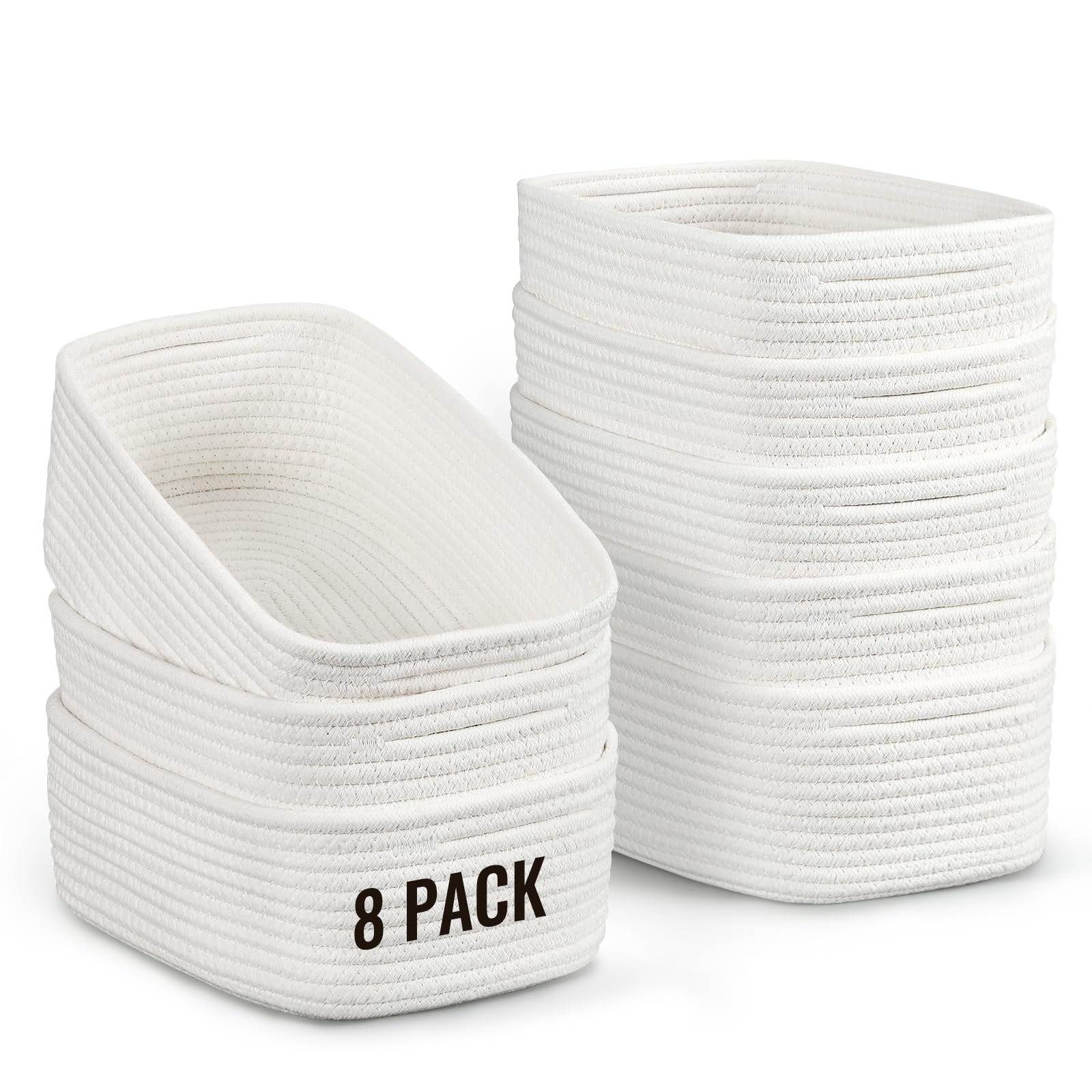 Photo 1 of ***SINGLE PACK*** Small Storage Basket for Organizing White