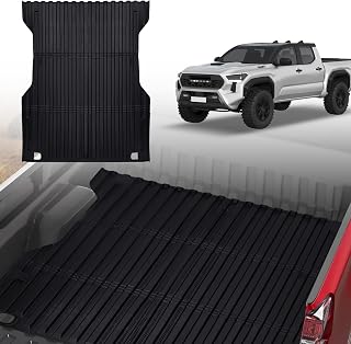 Truck Bed Mat for 2024 2025 2026 Toyota Tacoma 5FT Rubber Bed Mats