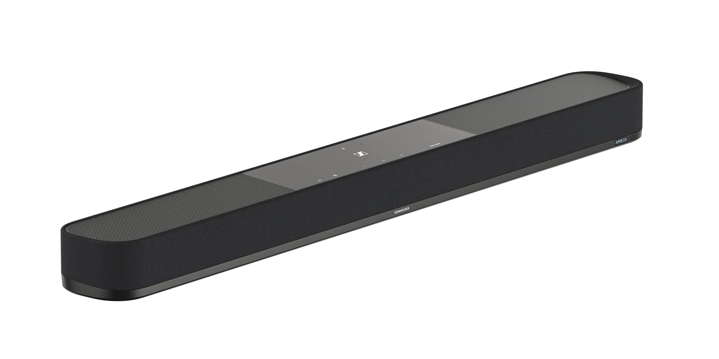 Sennheiser AMBEO Soundbar Plus for TV & Music with Immersive 3D Surround Sound, Virtual 7.1.4 Speaker Setup, Built-in Dual Subwoofers, Advanced