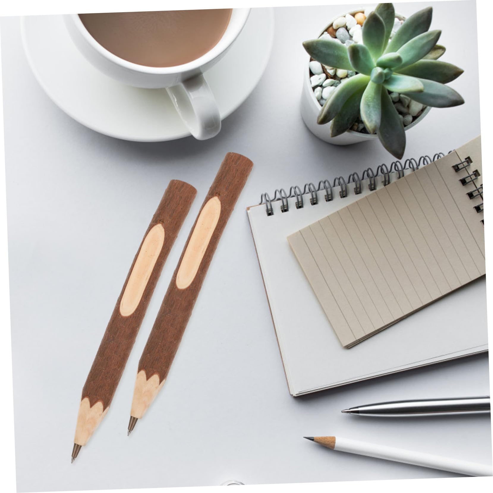 48 Pièces Stylo à Bille Brindille Accessoire D'écriture Stylos Techniques Stylos Noirs Stylos De Remerciement Stylo D'écriture Portable Stylos D'écriture Écriture Pratique En Bois