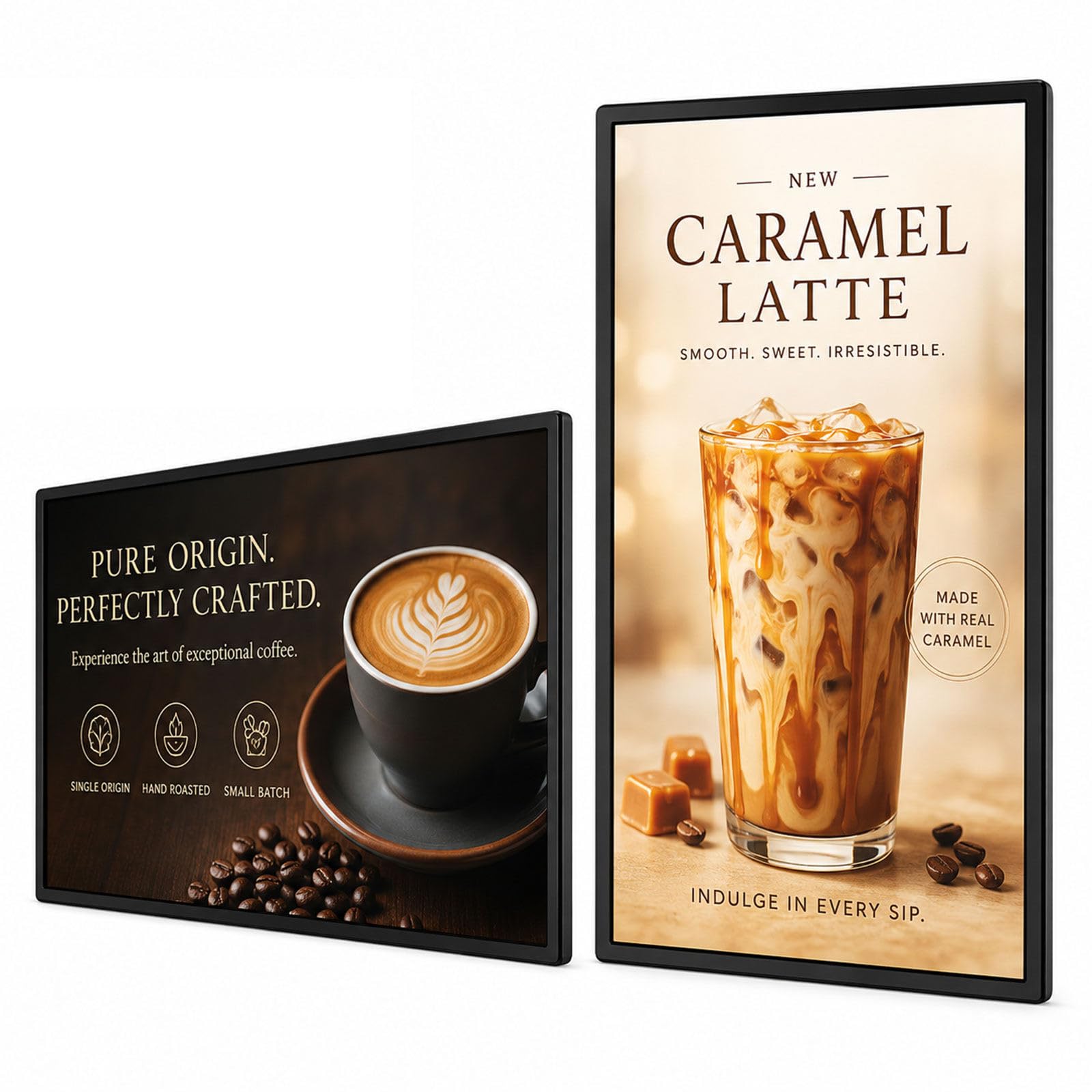 Display Professionale per Ristoranti e Negozi 43"+Bracke