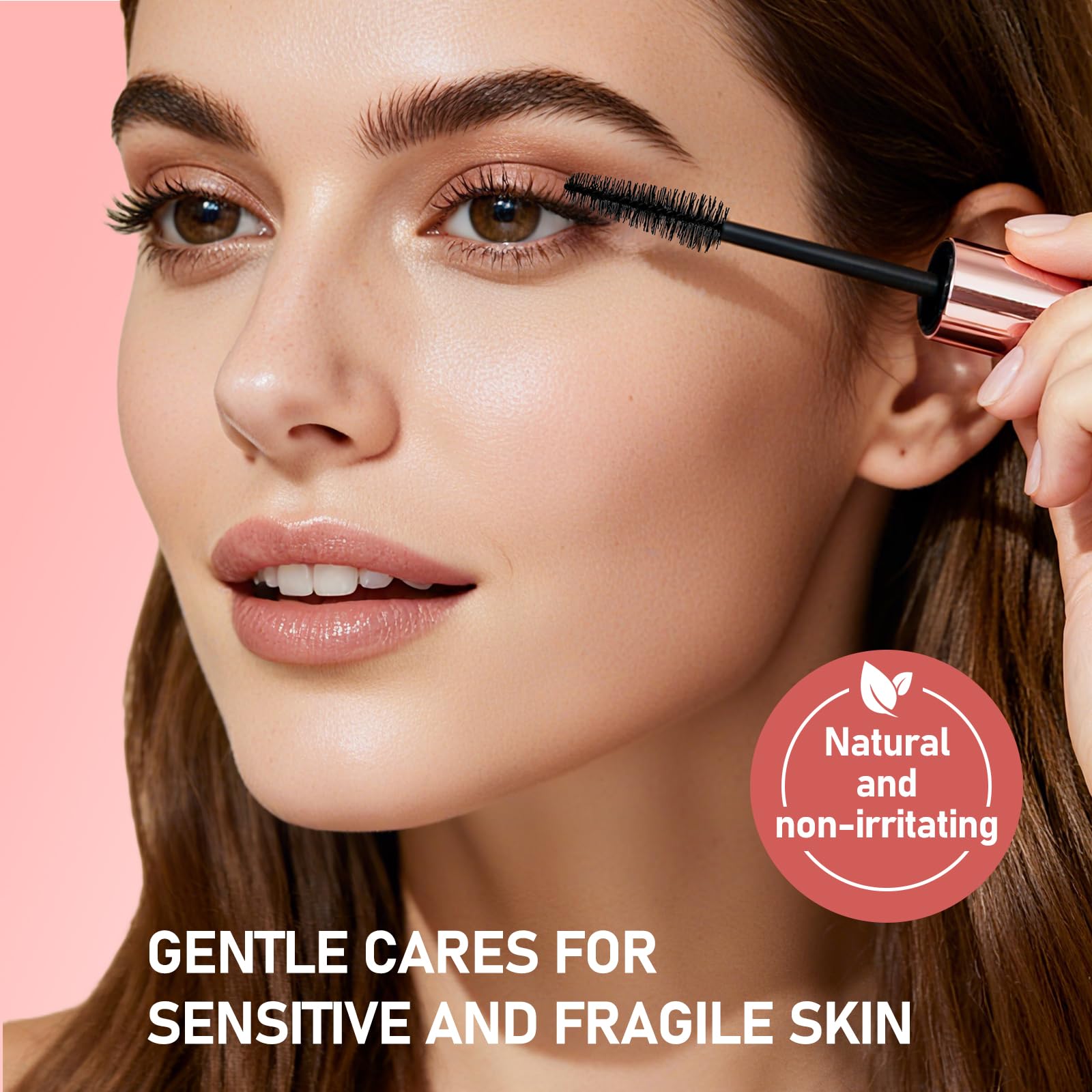 Mascara Liquid Lash Extensions, Lengthening & Volumizing Liquid Lash Extensions, Tubing Formula for Volume & Lift - Smudge, Flake & Fade Proof - Nourishing Formula Safe for Sensitive Eyes — view 7