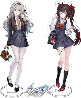 崩壊スターレイル 崩スタ STARRAIL グッズ 人気キャラクター アクリルスタンド 刃 銀狼 羅刹 ホタル 花火 ゲーム かわいい アニメ 制服姿JK (ホタル/花火)