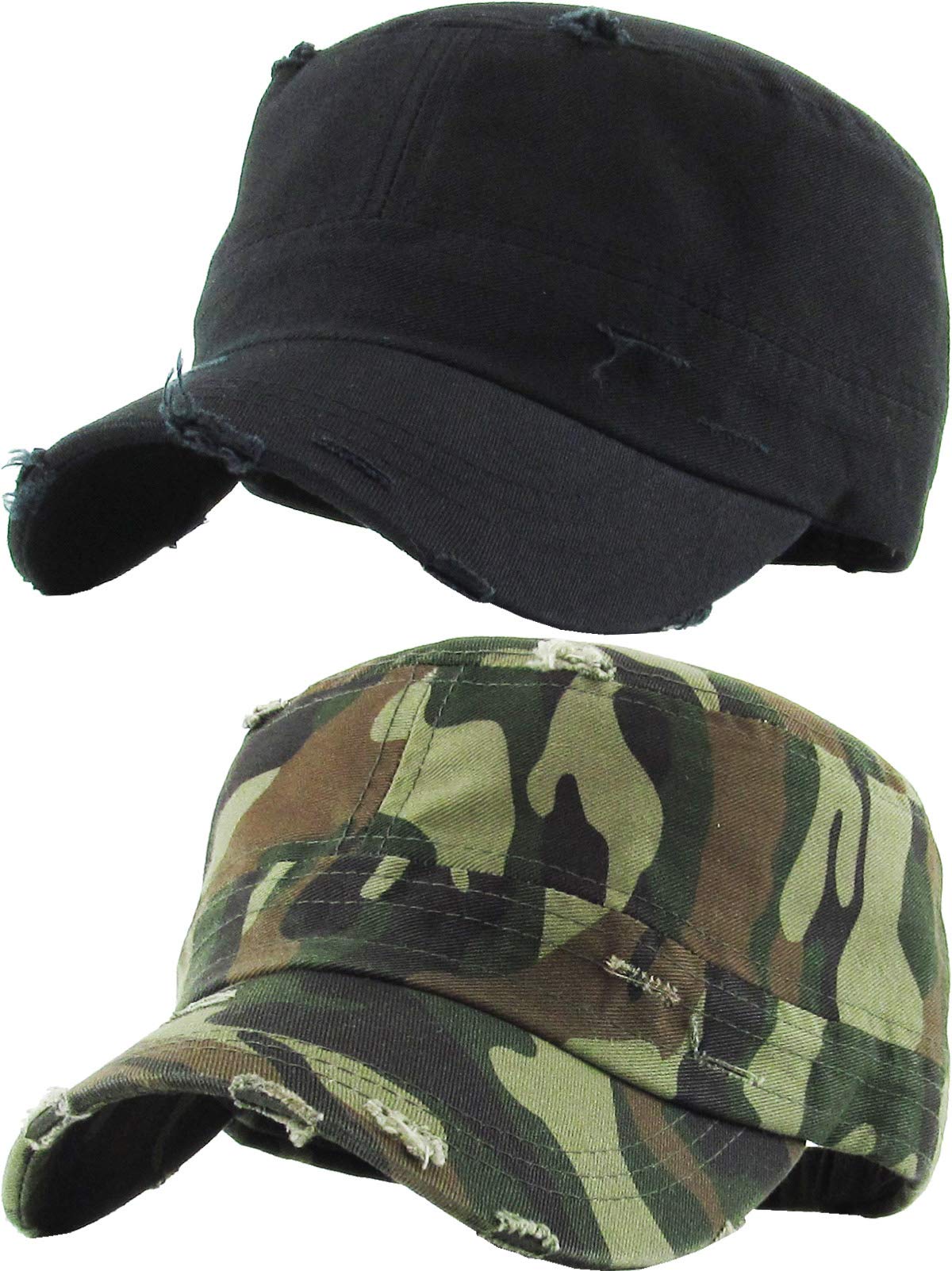 Funky Junque Vintage Military Style Cadet Hat