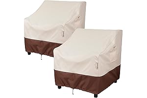 Patio Chair Covers Outdoor Furniture Covers Waterproof Fits up to 32" W...