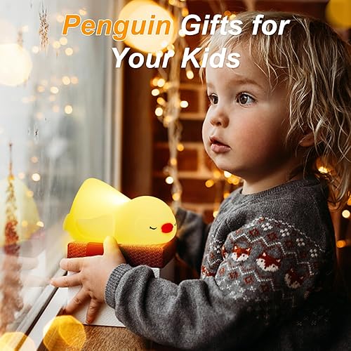 Miniatura 7 de Nuevos regalos para el día de la madre, luz nocturna para lactancia materna, luz suave con control remoto y atenuación y temporizador y recargable,