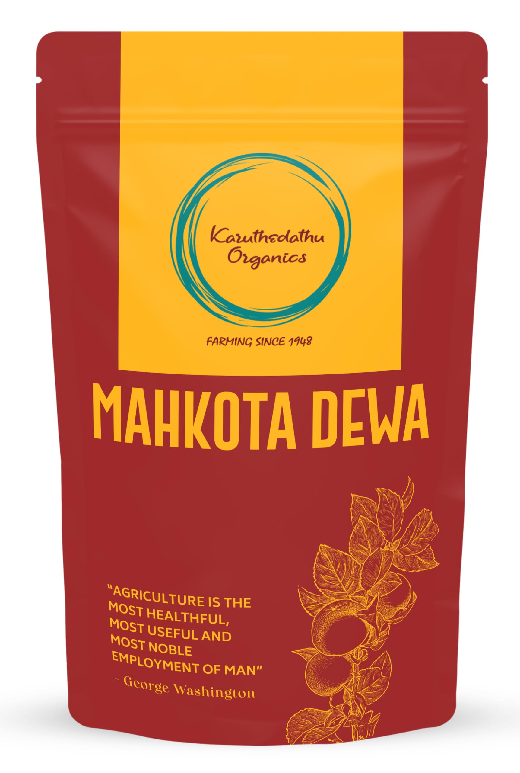 Karuthedathu Organics - Mahkota Dewa/God's Crown | Phaleria Macrocarpa Sun Dried Fruit Slices (50 Grams) Pack of 1. Natural Remedy for Diabetic Patients