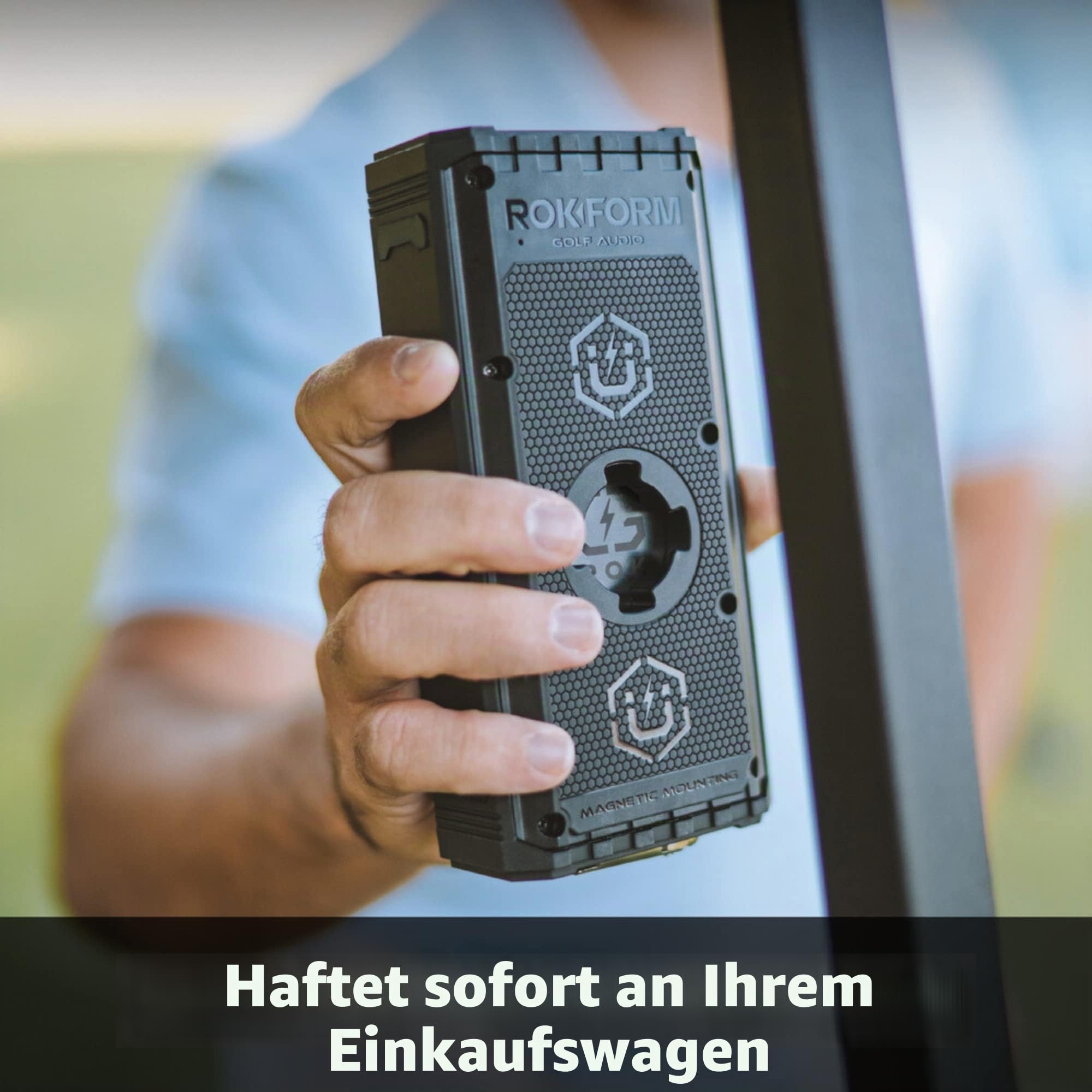 ROKFORM G-ROK Tragbarer magnetischer Golf Bluetooth Lautsprecher - Wasserdicht