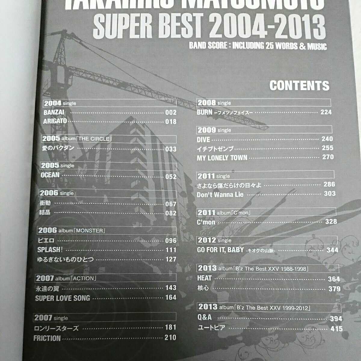 Amazon.co.jp: 品バンドスコア稲葉浩志 松本孝弘 SUPER BEST