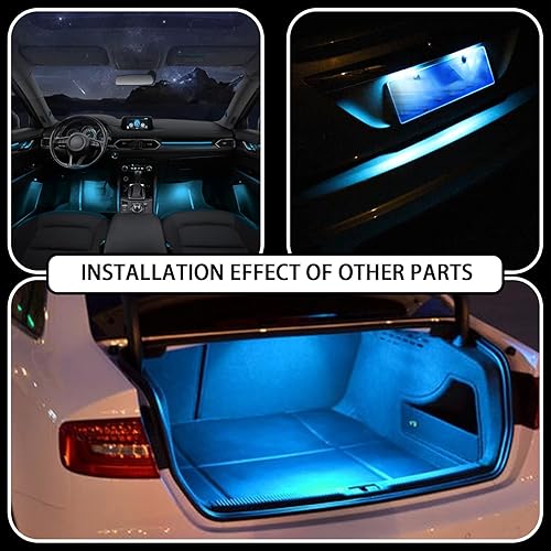 Miniatura 5 de tobenbone Juego de 24 bombillas LED para automóvil, T10 de 1.220 in y 1.614 in, bombillas de repuesto para interiores de automóvil, luces de mapa,