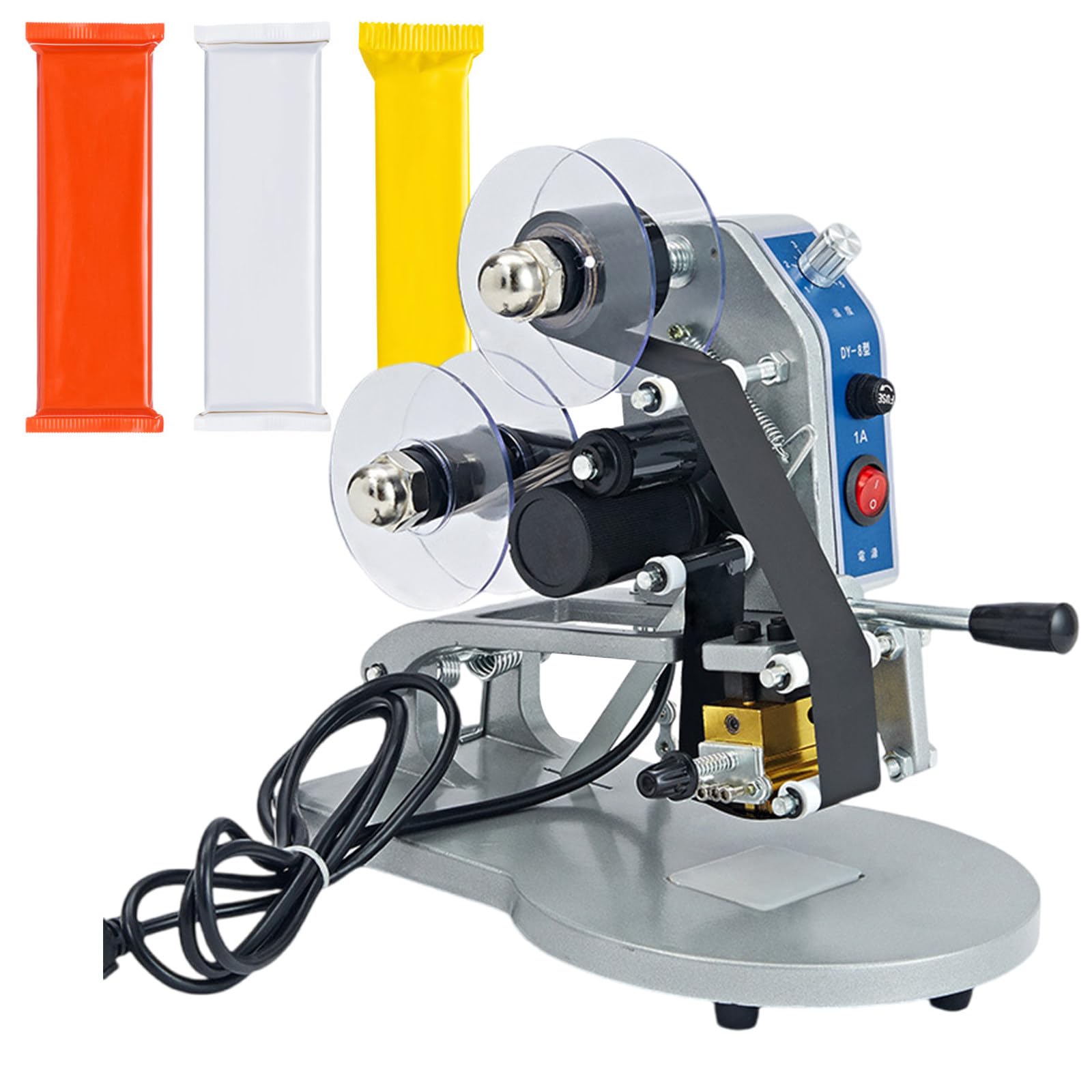 Aserzenith 1 Coding Machine Date Label Hot Stamp Printer,Electric Hot Stamp Printer, Ribbon Coding Machine For Kt/Pt/Pe/Opp/Aluminum Foil