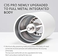 Vista 2 de TIMEMORE Chestnut C3S Pro - Molinillo de café manual, molinillo de café de rebaba cónica de acero inoxidable S2C, molinillo de café de mano