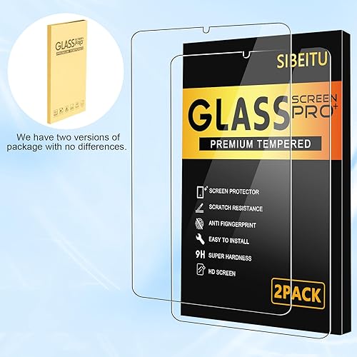 Miniatura 7 de SIBEITU Paquete de 2 protectores de pantalla para iPad Mini 7 A7 Pro 2024iPad Mini 6th 2021, película de vidrio templado HD transparente de 8.3